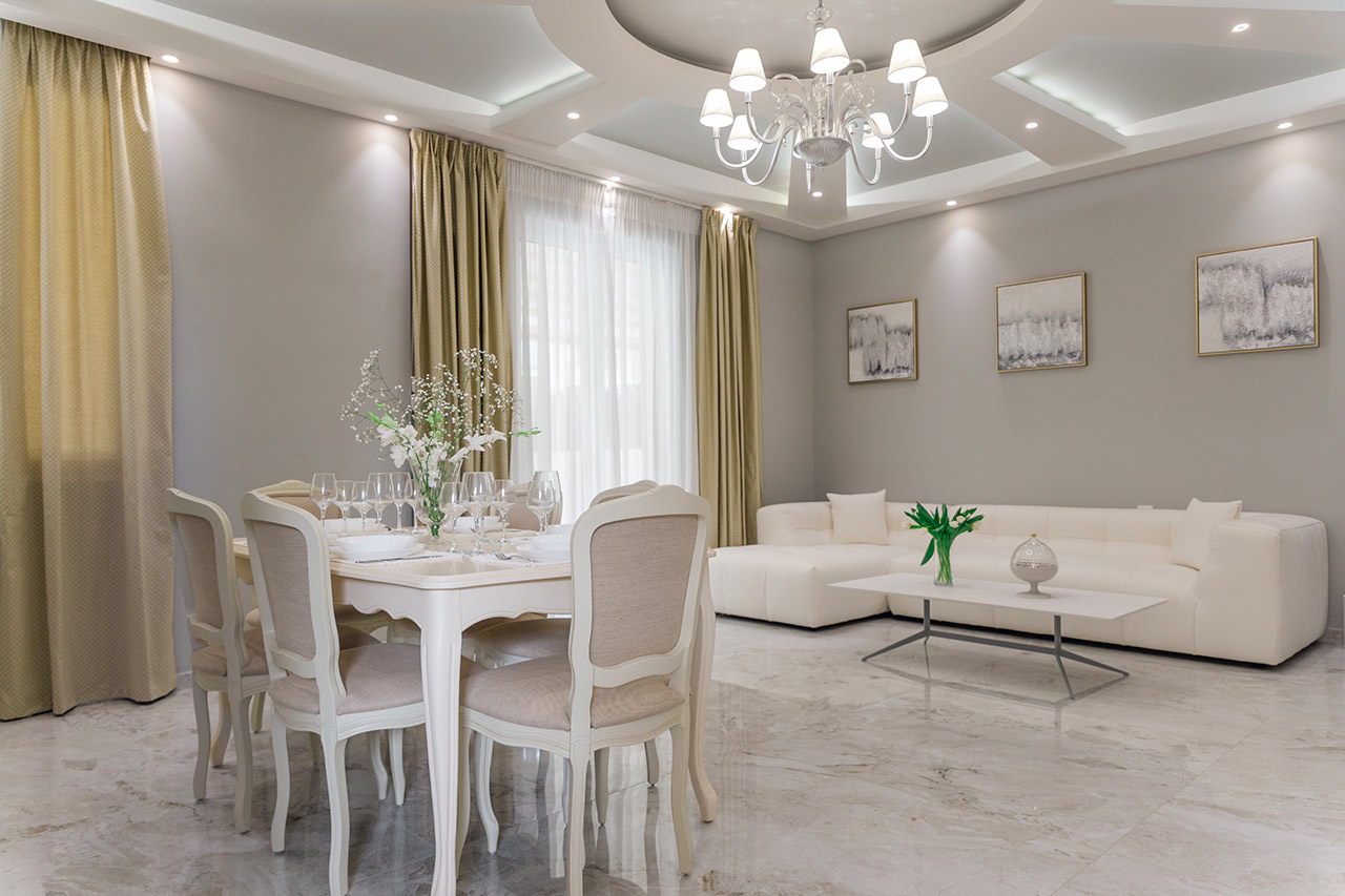 LIVING AND DINING ROOM 