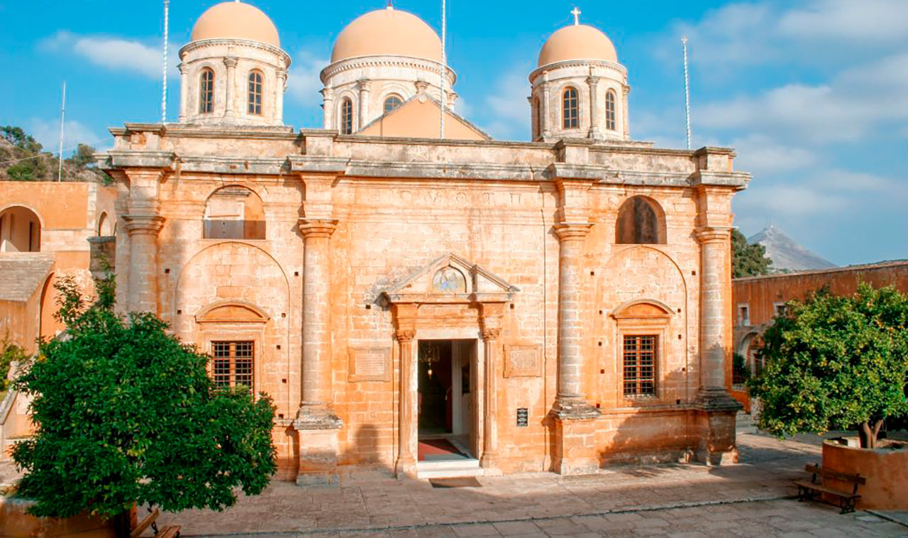 Chania Monastery of Agia Triada Tzangarolon